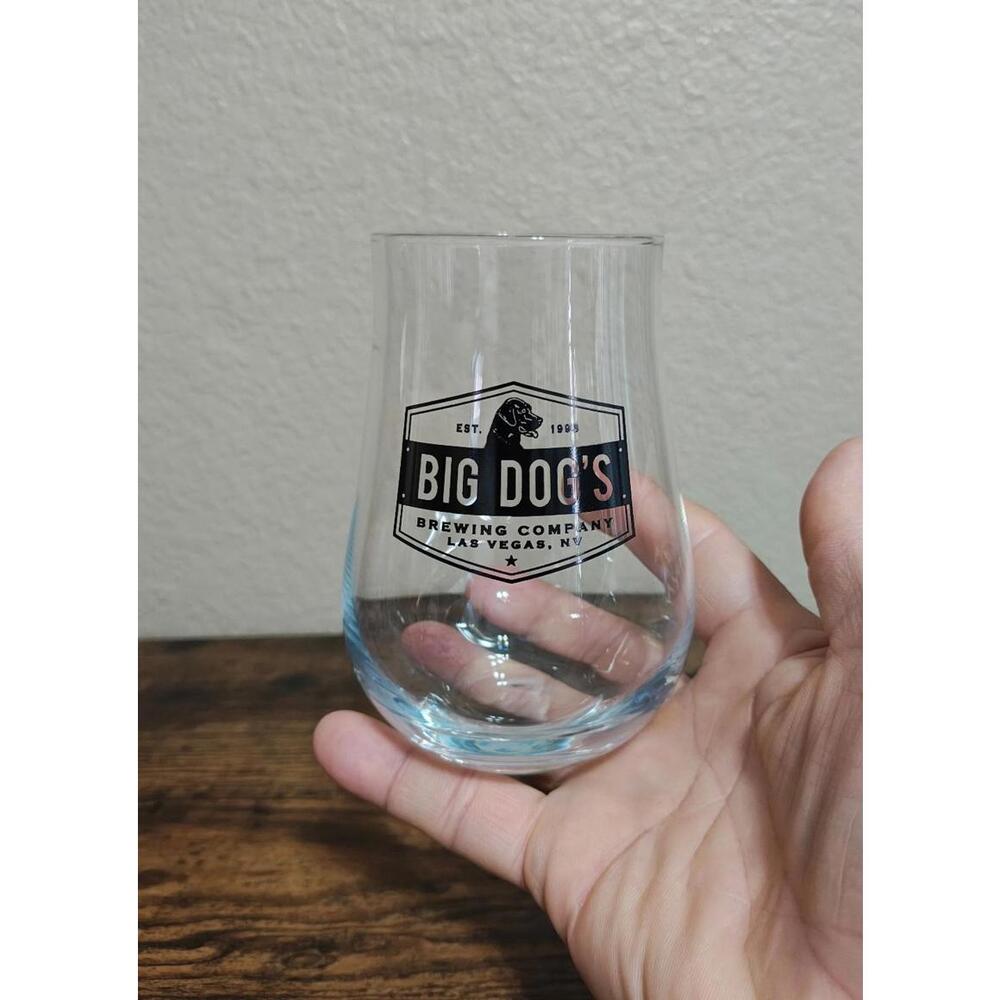 Big Dog's Brewing Company Las Vegas Stemless Wine/Beer Glass